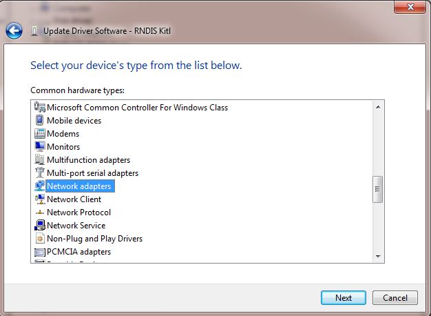 Install Usb Driver Windows Cell