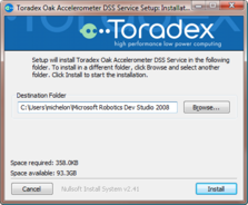 Oak Sensors in Microsoft Robotics Developer Studio | Toradex Developer  Center