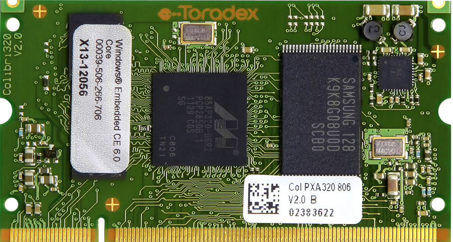 Windows Embedded CE 6.0 TORADEX X13-12056 CPU Card,V1.1 