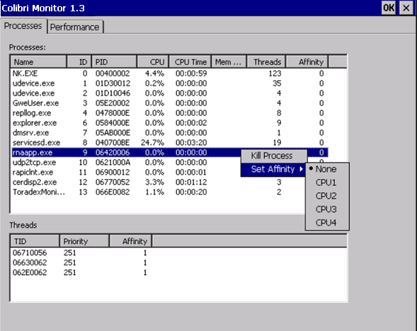 Colibri Monitor Screen #1