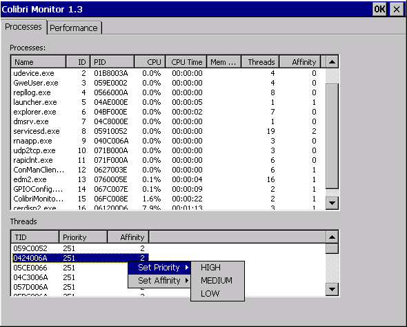 Colibri Monitor Screen #2