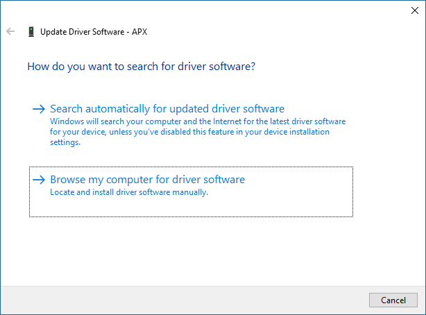 Search Driver Software