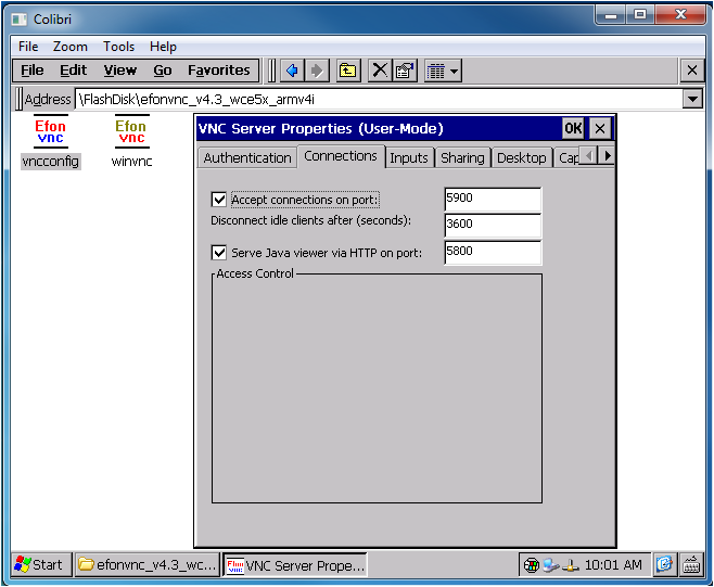 vnc windows ce