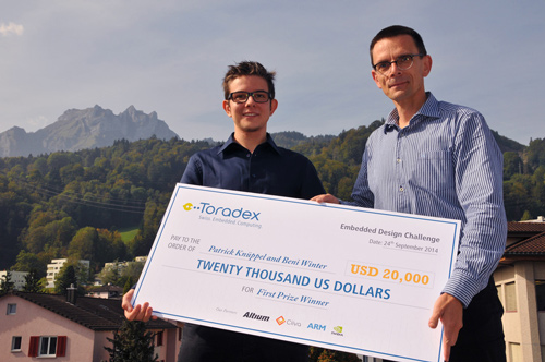 Toradex Design Challenge Winners 2014