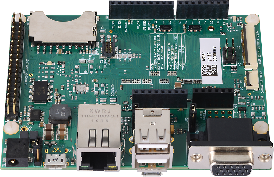 Aster carrier board