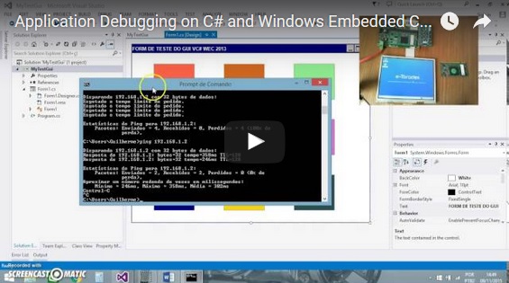Application development on Windows Embedded Compact 2013