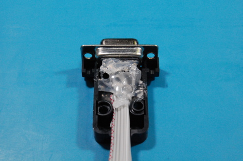 Hot glue detail