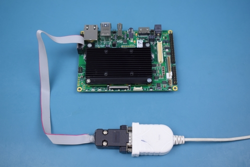 Serial setup for Ixora Carrier Board
