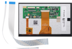 Capacitive Touch Display 7 Inch Parallel Back