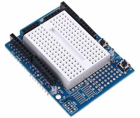 Arduino standard shield with protoboard