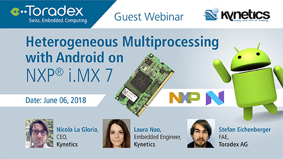 Heterogeneous Multiprocessing with Android on NXP i.MX 7