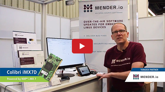 Mender’s Over-The-Air Software Updates using Toradex SoMs