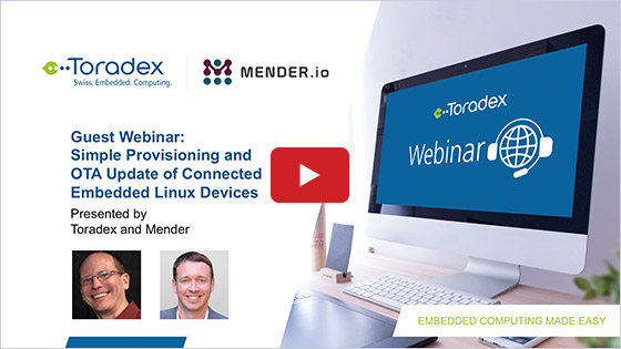 Simple Provisioning and OTA update of Connected Embedded Linux Devices