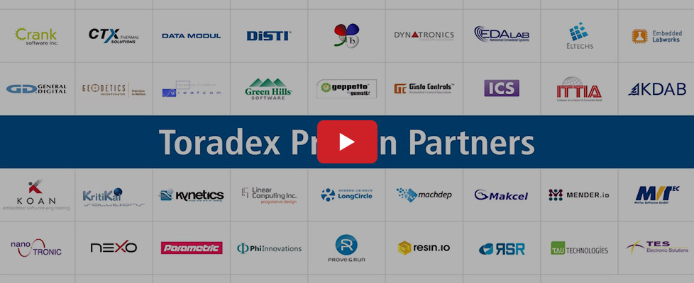 Toradex Global Partner Ecosystem