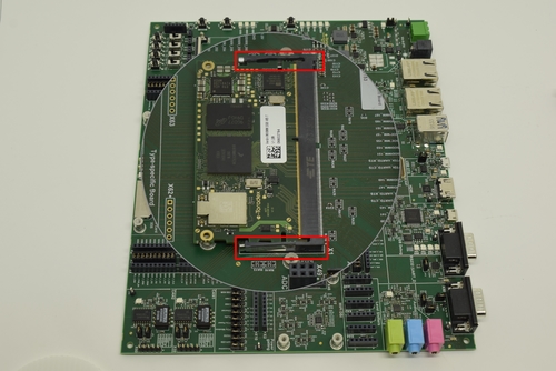 Computer on Module connected to the Verdin Development Board