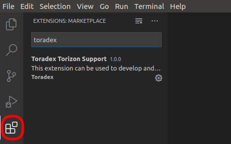 Toradex Torizon Support Extension for Visual Studio Code