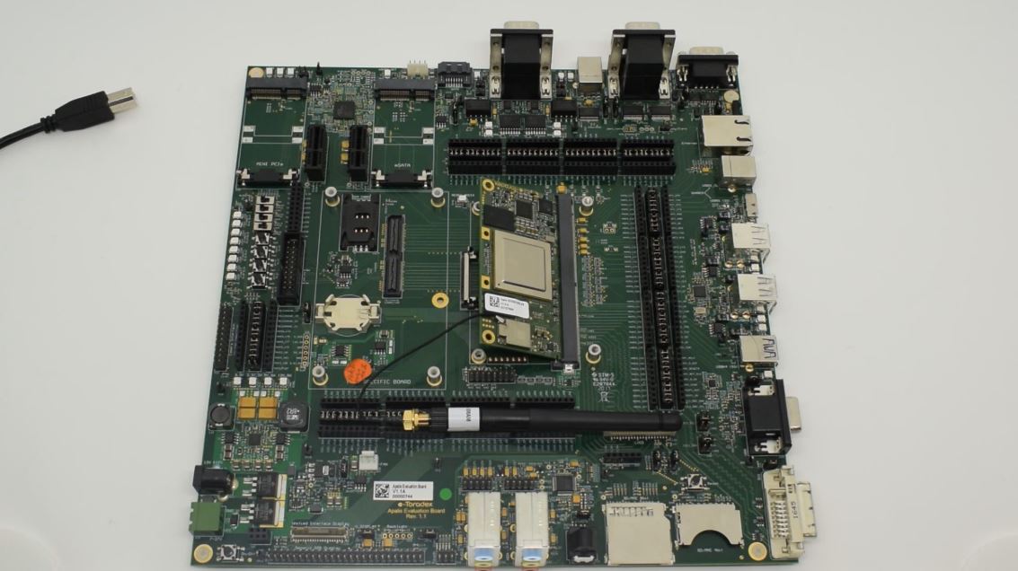 Connecting the computer on module to the Apalis Evaluation Board