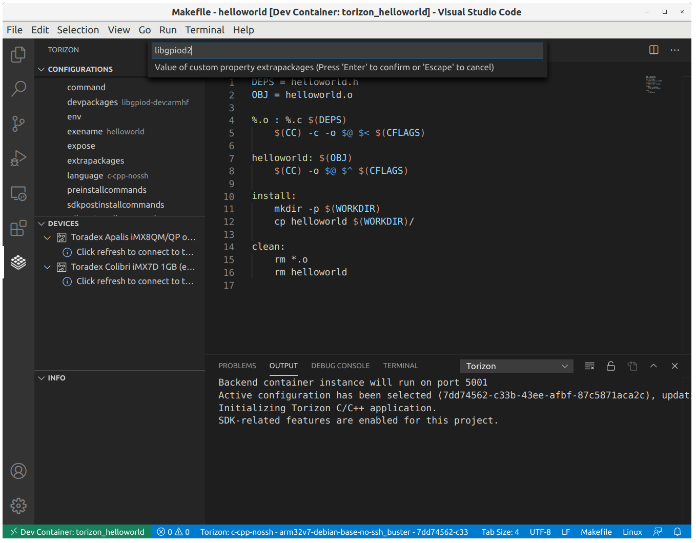 C C Development And Debugging On Torizoncore Using Visual Studio Code