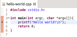 Add a Breakpoint