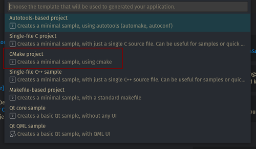 CMake-based project