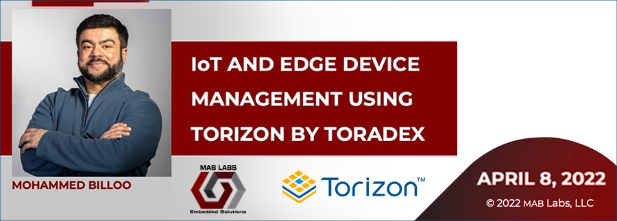 IoT and Edge Device Management Using Torizon by Toradex IoT and Edge Device Management Using Torizon by Toradex