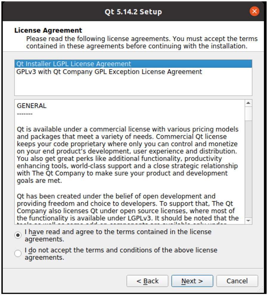 Qt License Agreement