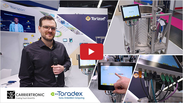 Industrial Touch Panel PC by Carriertronic using Toradex System on Modules