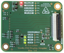 ＤＳＩ 4.3inch DSI Capacitive LCD for Raspberry Pi 4B/3B+/3A+/3B/2B/B+/A
