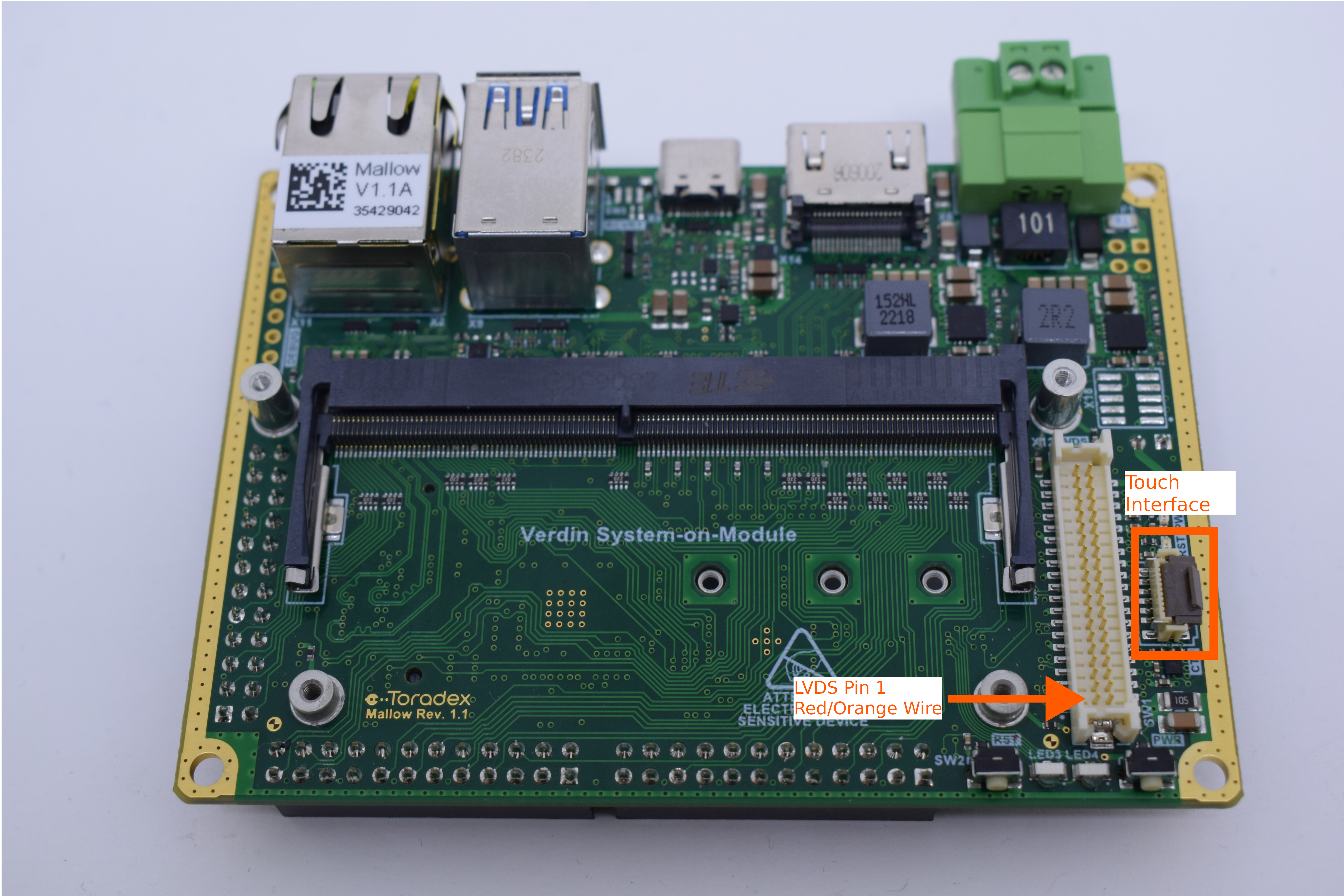 Verdin Mallow LVDS