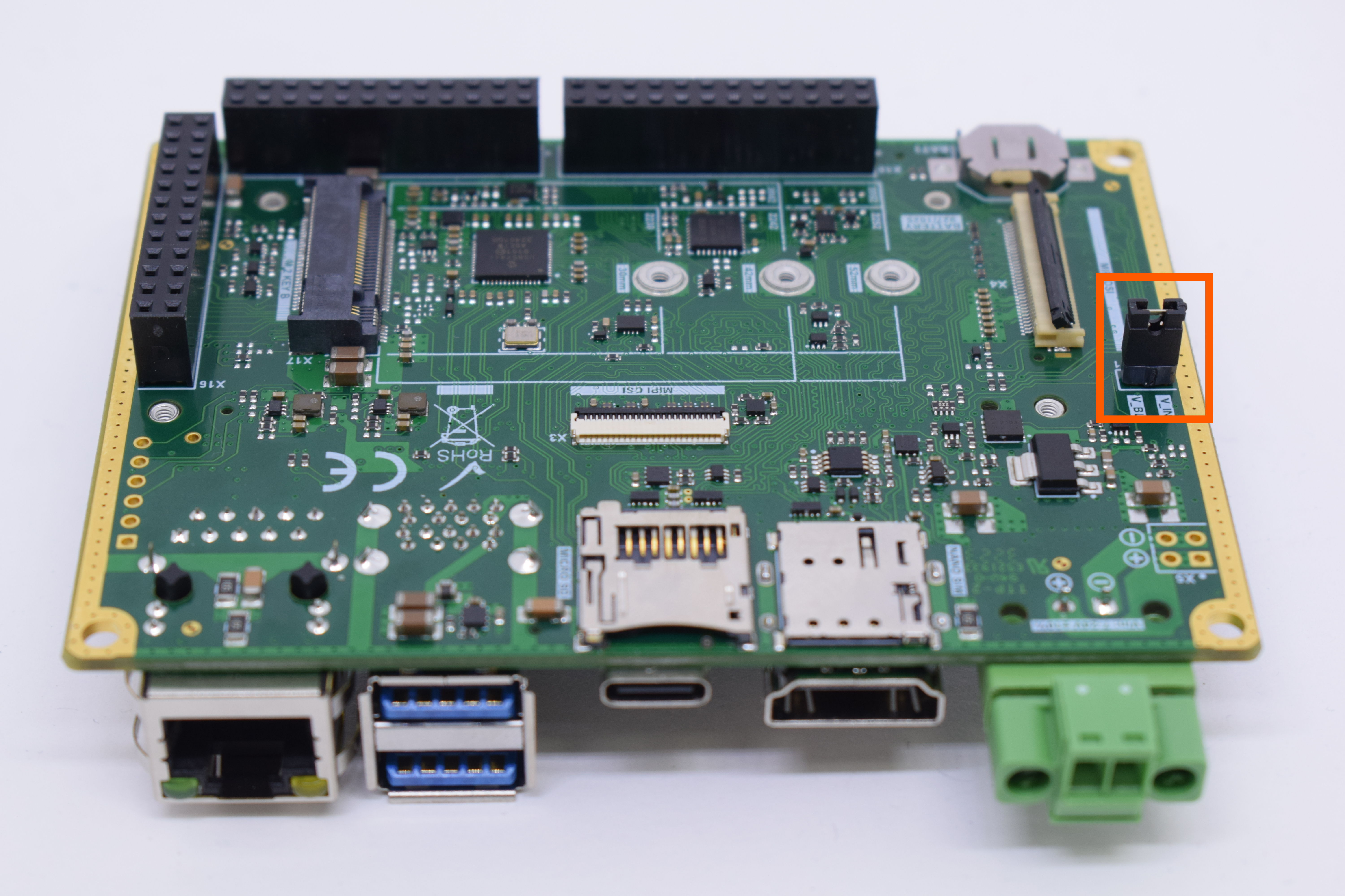 Verdin JP1 short-circuit