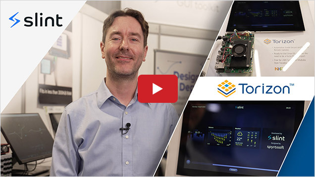 UIs for Embedded Systems by Slint and Torizon | Toradex at Embedded World 2024