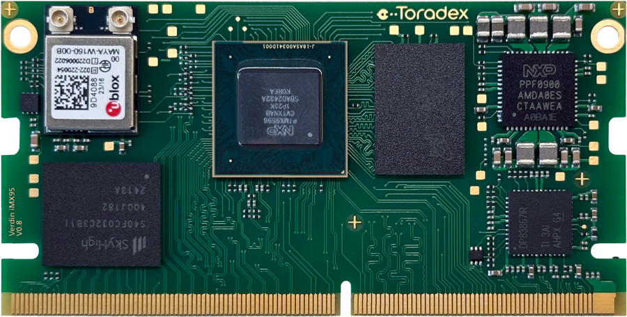 NXP i.MX 95 System on Module - Verdin iMX95 NXP i.MX 95 System on Module - Verdin iMX95
