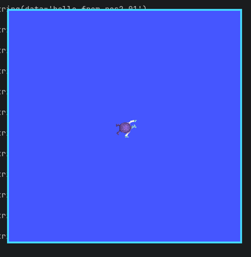 Container Communication Turtle UI
