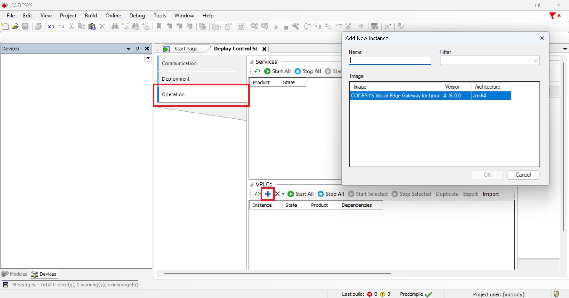 Codesys Add Instances
