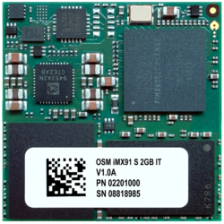 NXP i.MX 91 - OSM iMX91 Rugged Industrial System on Module