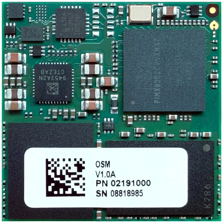 NXP i.MX 91 - OSM iMX91 Rugged Industrial System on Module NXP i.MX 91 - OSM iMX91 Rugged Industrial System on Module