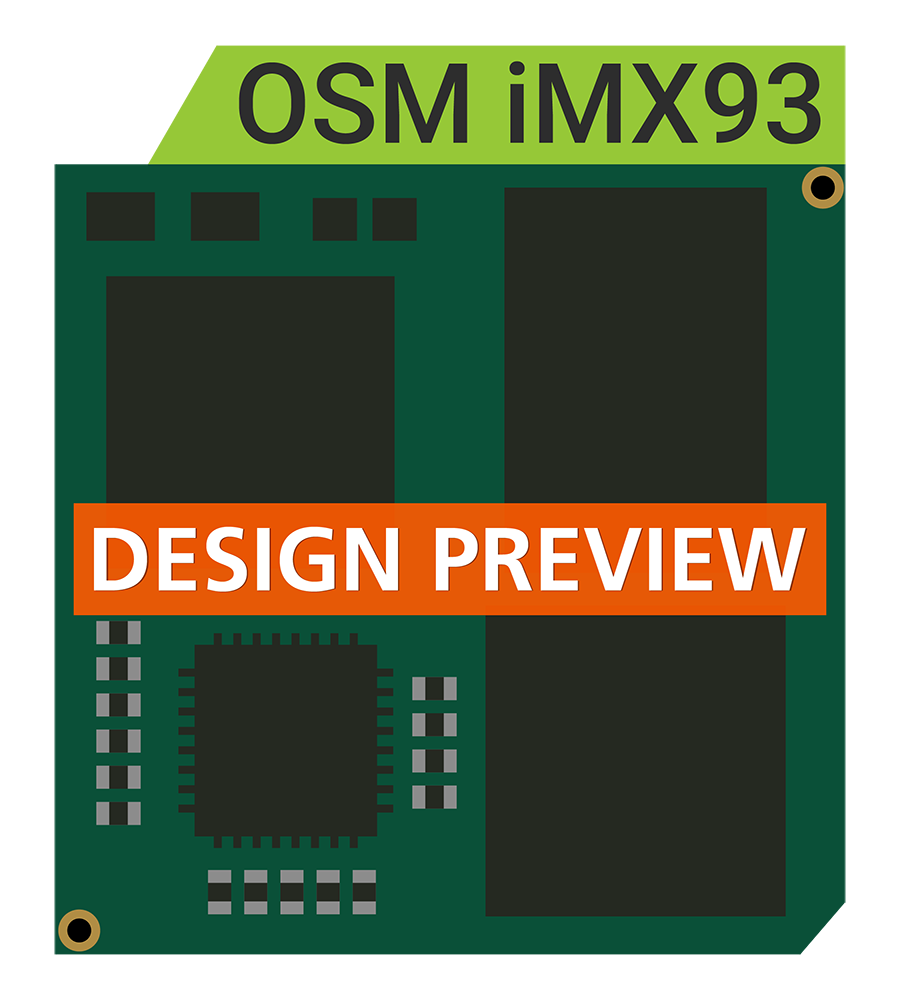 Osm Module Examples NXP i.MX 91, i.MX 93 - OSM Modules