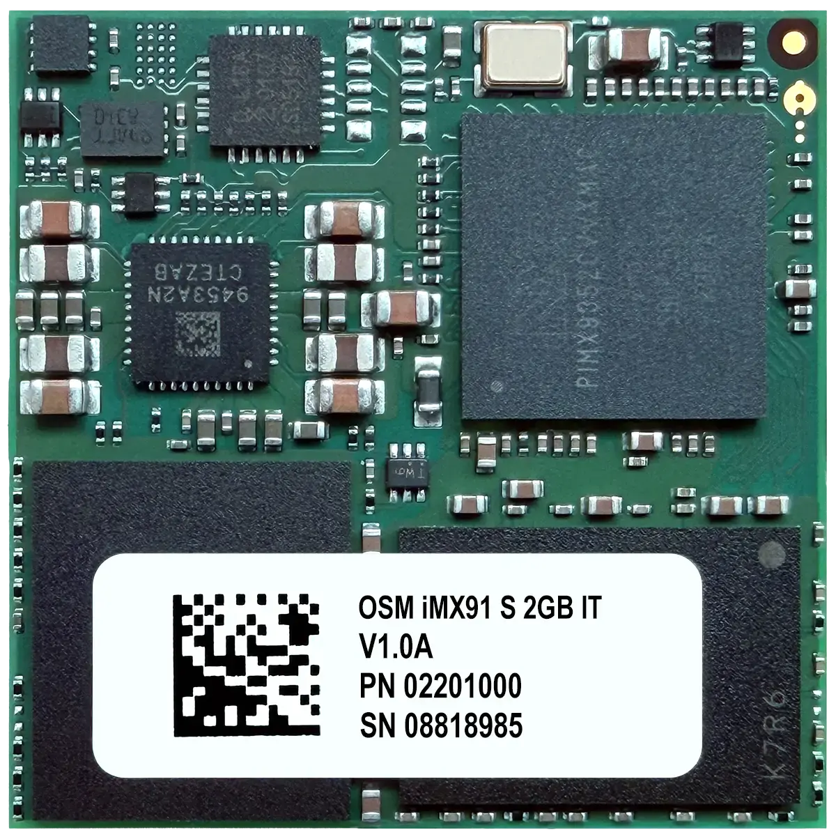 NXP i.MX 91 - OSM iMX91 Rugged Industrial System on Module