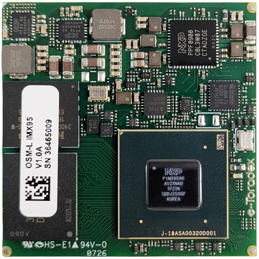 NXP i.MX 95 - OSM iMX95 Solderable System on Module