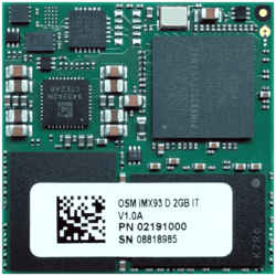 NXP i.MX 93 - OSM iMX93 AI-Ready Industrial System on Module