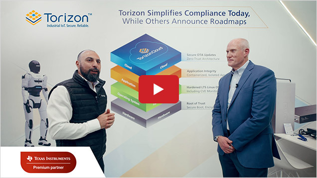 CRA-Ready Embedded Linux on TI Hardware with Torizon OS