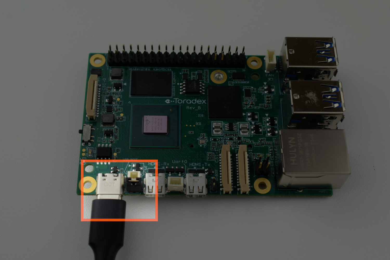 GCT connector